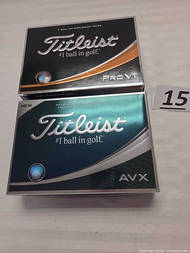 Titleist Golf Balls New in Box (1 of 10)
