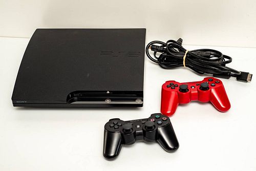 Sony Playstation PS3 and controllers (1 of 5)
