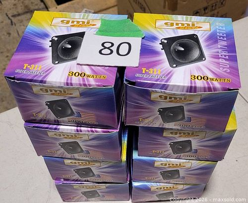 8pcs Of BNIB GMI T-311 Super Tweeters  (1 of 4)