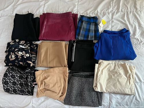 Lot of 11 AssortedWomen’s Skirts- Varying Sizes  (1 of 4)