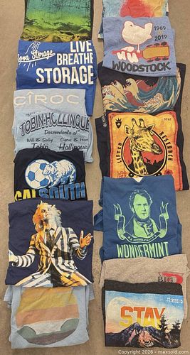 Lot of 14 Men’s Assorted T-shirts Sizes Large & XLarge (1 of 3)