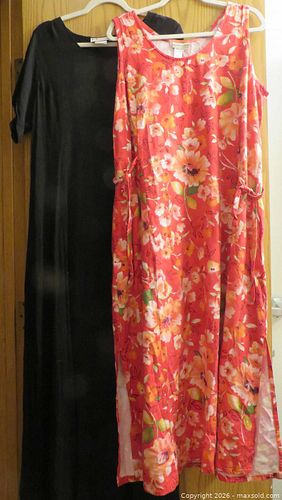 Coldwater Creek & MJ Apparel XL Floral and Solid Dresses (1 of 4)