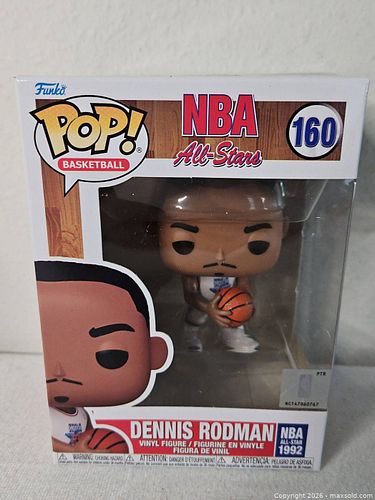 Chicago Bulls Dennis Rodman Funko Pop (1 of 3)