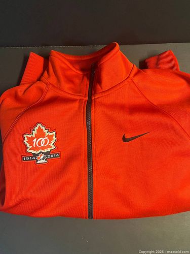 Nike Hockey Canada 100 Year Anniversary Zip up (1 of 3)