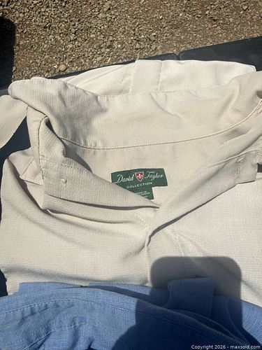 David Taylor / Basic Editions Camp Collar Button-Up Shirt 4XL (1 of 3)