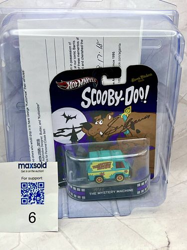 George Barris Signed Hot Wheels Scooby-Doo Mystery Machine with Estate COA (1 of 8)
