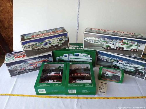 Hess Die-Cast & Mini Helicopter Toy Trucks - Multiple Boxed G (1 of 10)