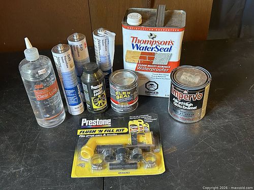 Assorted Automotive, Workshop & Home Maintenance Supplies  (1 of 8)