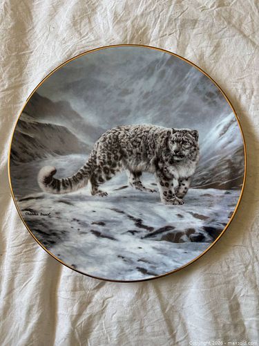 Charles Fracé W.S. George 'Fleeting Encounter' Collectible Plate (1 of 4)
