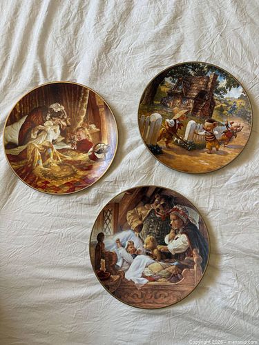 Knowles Scott Gustafson Classic Fairy Tales Collector Plates (3) (1 of 7)