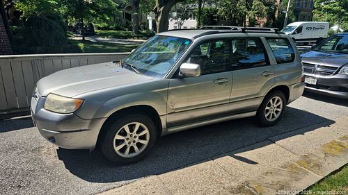 2007 Subaru Forester Silver AWD with Roof Rack, Tow Hitch VIN: JF1SG65607H730884 (1 of 20)