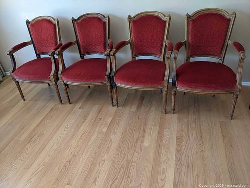 Louis XVI Fruitwood Salon Chairs (1 of 13)