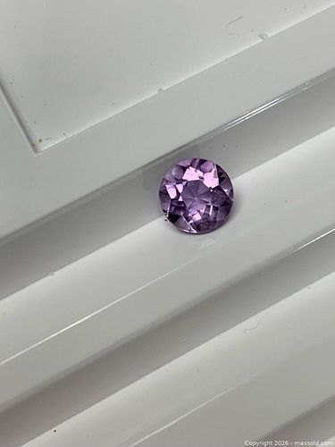 [1.00ct] NATURAL ROUND RICH AMETHYST - 6.5mm, DEEP PURPLE  (1 of 4)