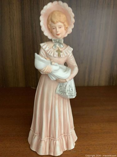 Enesco Treasured Memories "Christening Day" Porcelain Figurine (1 of 4)