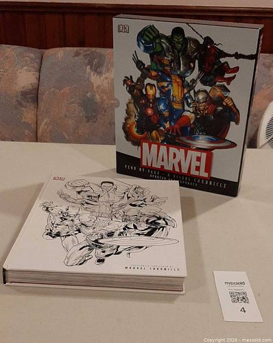 Marvel Year By Year: A Visual Chronicle hardcover book (1 of 8)