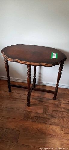 Stunning antique side table (1 of 4)