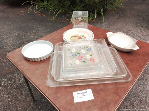Glass, Ceramic & Acrylic Bake and Serveware Set (5-8 pcs) (1 of 14)