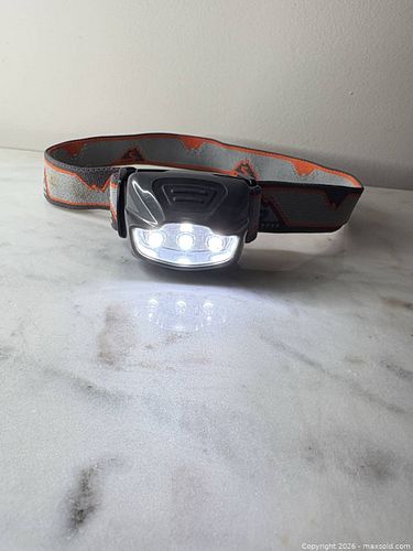 Generic 3-LED Headlamp with Adjustable Elastic Strap (1 of 3)