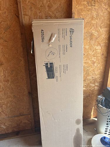 Sauder TV Stand Pacific Maple Finsih (1 of 5)