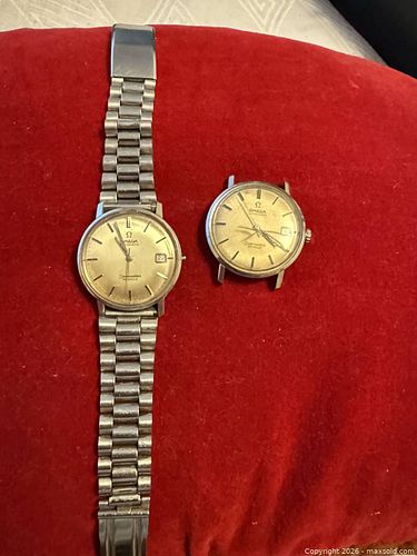Omega Seamaster De Ville Stainless Steel, Pair of 2 Watches (1 of 9)