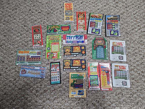 Lottery tickets  (1 of 4)
