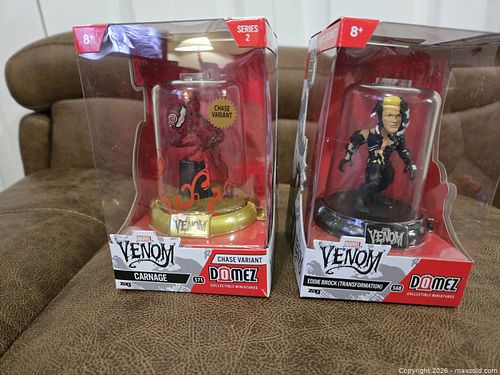 Spiderman Venom collectible figurines (1 of 3)
