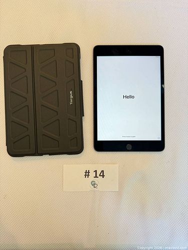 Apple iPad Mini & Targus Case (Model A2133, Space Gray, Wi‑Fi) (1 of 12)