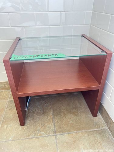 Modern End Table & Footrest  (1 of 13)