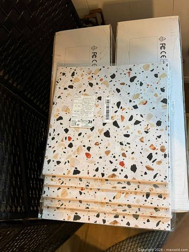 Peel-and-Stick Vinyl Terrazzo Floor/Wall Tile, 5-Packs (50) (1 of 1)