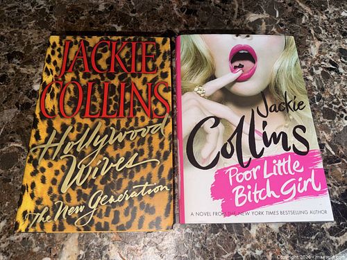 Jackie Collins Paperback Lot — 2 Fiction Drama Books (1 of 3)