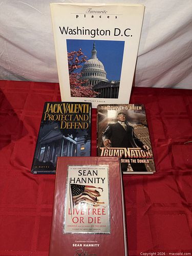 Lot of 4 Politics & Memoir Books — Mixed Formats (1 of 6)