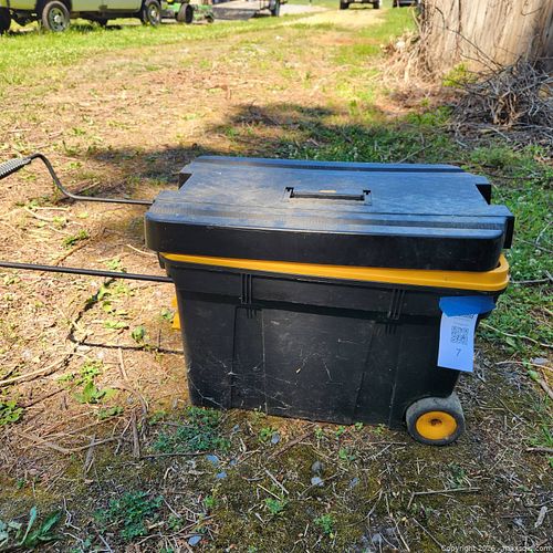 WorkForce Black/Yellow Rolling Tool Box Mobile Tool Chest (1 of 7)