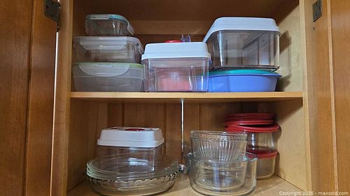 Mixed Glass & Plastic Food Storage and Bakeware Set (Medium) (1 of 9)