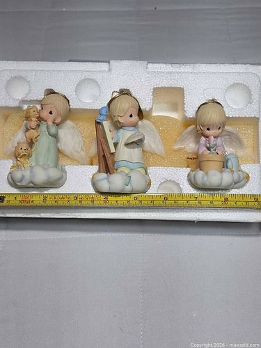 Precious Moments & Bradford Editions Angel Figurine Set, 3 pc (1 of 5)