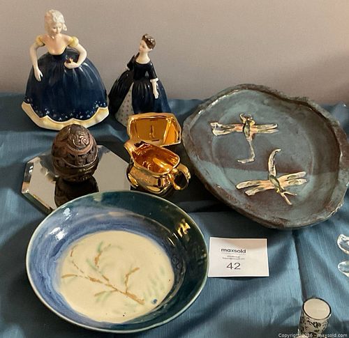 Rare Coalport and Royal Doulton Porcelain Figurines & Glass Assorted Decorative Ceramics,  (1 of 17)