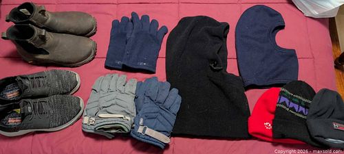 Assorted Hats, Gloves, Boots & Sneakers — 6-10 Items (1 of 16)