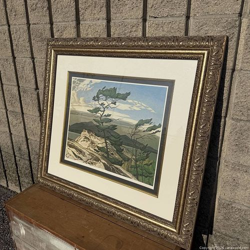 Group of 7 — “White Pines” Numbered Print, 570/1995 — by AJ Casson (1 of 9)