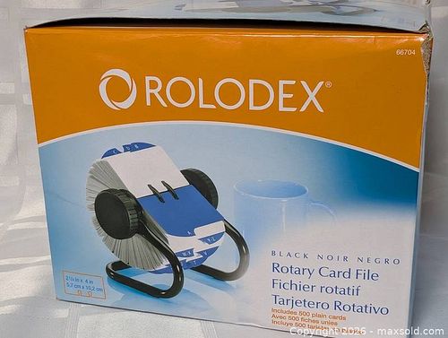 ROLODEX ROTARY CARD FILE (1 of 8)