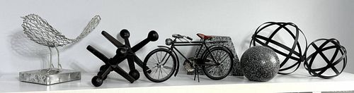Modern Decorative Tabletop Sculptures (1 of 8)