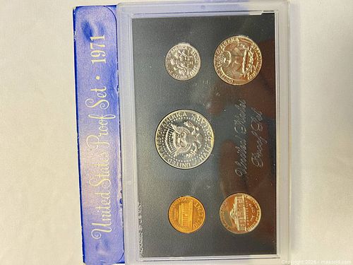 1971 United States Proof Coin Set - Philadelphia (1 of 8)