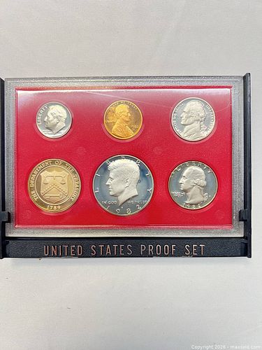 1982 United States Proof Set — San Francisco (S) (1 of 9)