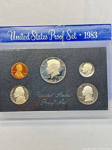 1983 United States Proof Set — San Francisco (S) (1 of 9)