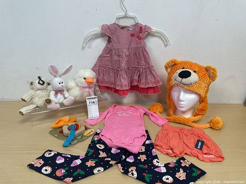 Mixed Baby Clothing & Accessories Lot — Carter's, MEXX, George (1 of 6)