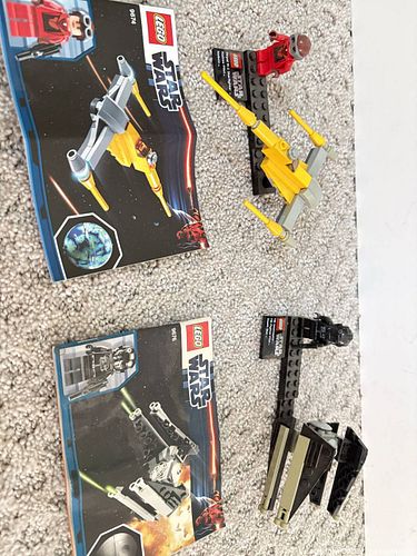 LEGO Star Wars Sets 9674 Naboo N-1 with Naboo & 9676 TIE Interceptor (1 of 5)