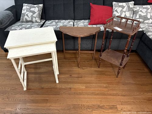 Tables: Nesting, Console, and Tall (1 of 15)