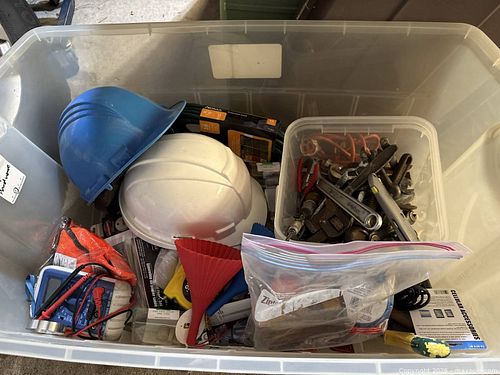 Tools and Hardware in Bin (1 of 11)