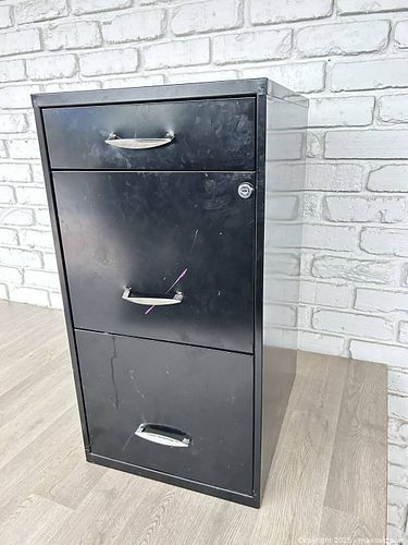 Metal file cabinet  (1 of 6)