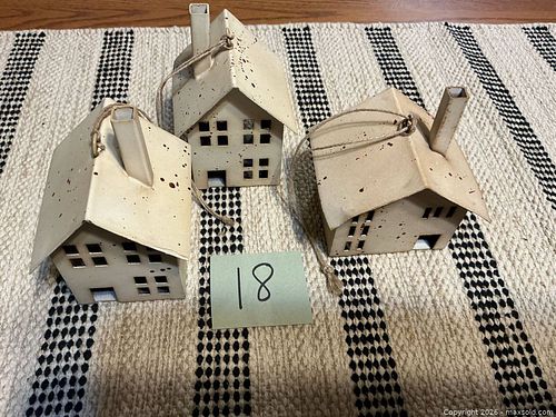 3 New Hanging Tin Houses  (1 of 7)