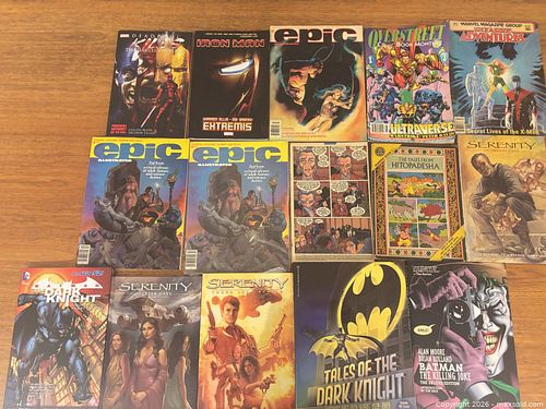 Comic Book Lot: Batman, Iron Man, Serenity, The Killing Joke (1 of 16)
