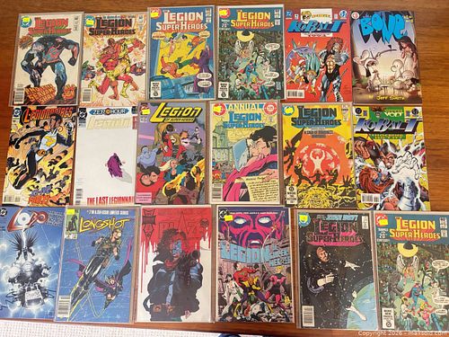 Lot of 18 Modern-Era Comic Books — DC, Marvel, Independent (1 of 8)